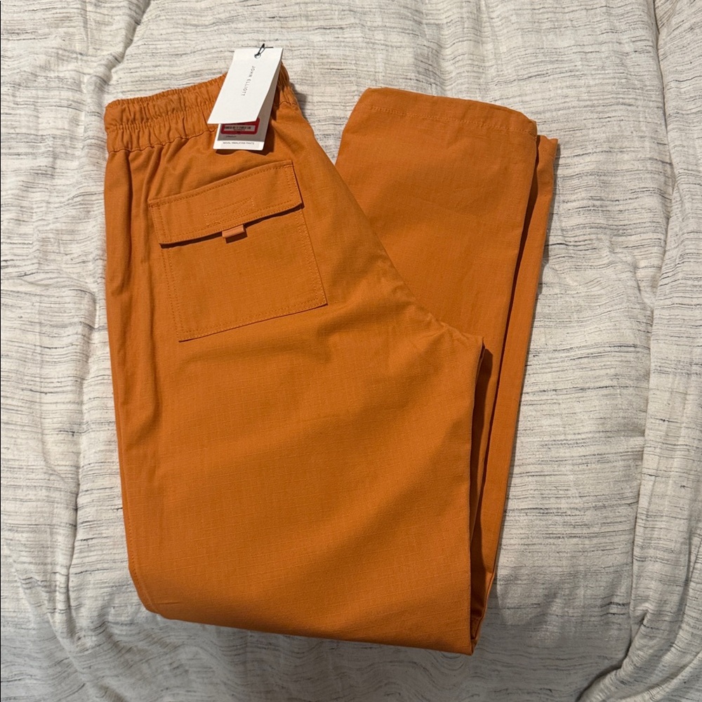 John Elliott Burnt Orange Himalayan Pants